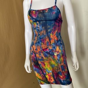 Magia Midi Tie-Dye Dress